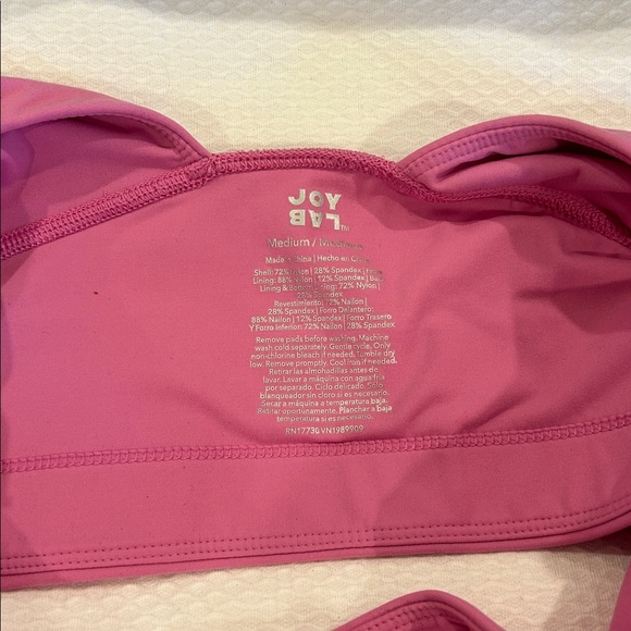 Set of 3 Joy Lab Crop Bra Tops Sz M - Picture 5 of 5